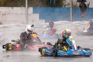 Kart con aguanieve